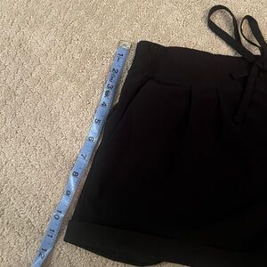 ZYIA Black High Waist Shorts